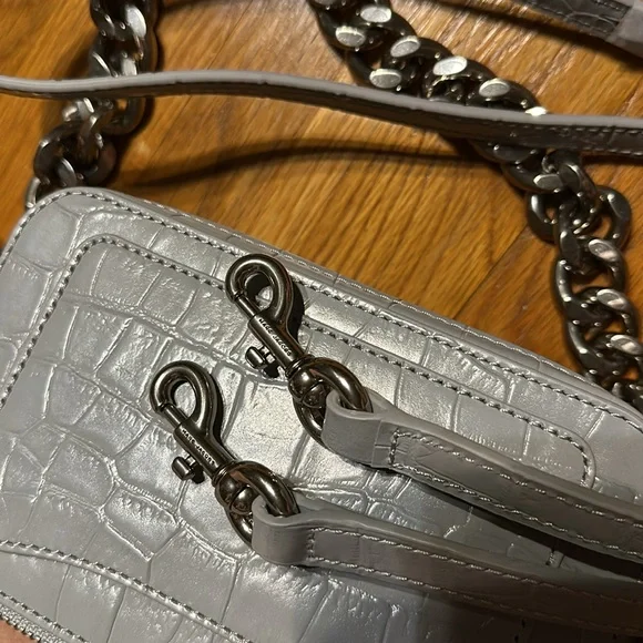 Marc Jacobs - The SnapShot Camera Leather Bag - Gray - New - Picture 17 of 17